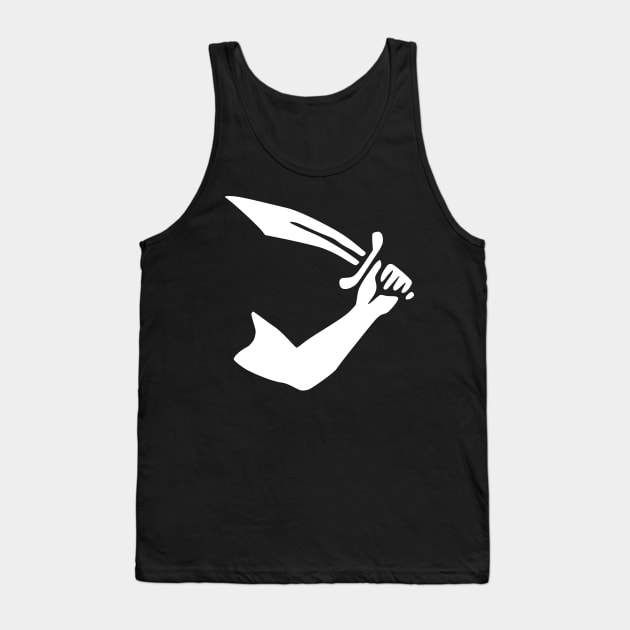 Flag of Thomas Tew Tank Top by jw608